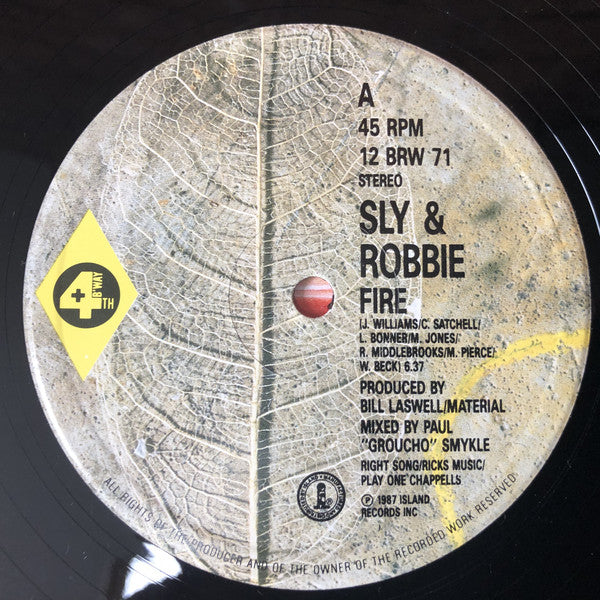 Sly & Robbie ~ Fire (Vinyl) - Djungel & Jazz