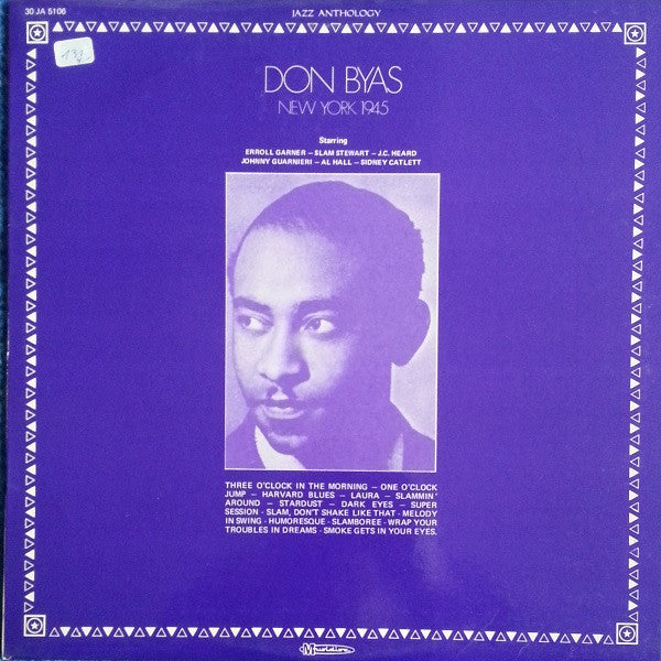 Don Byas ~ New York 1945 (Vinyl) - Djungel & Jazz