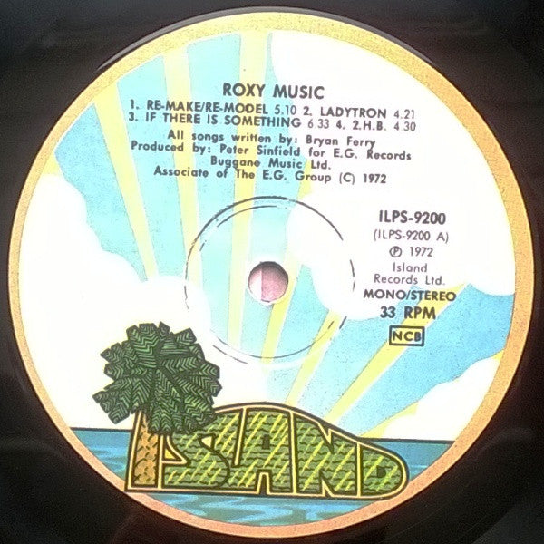 Roxy Music ~ Roxy Music (Vinyl) - Djungel & Jazz