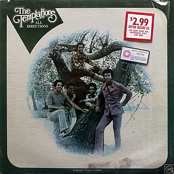 The Temptations ~ All Directions (Vinyl) - Djungel & Jazz