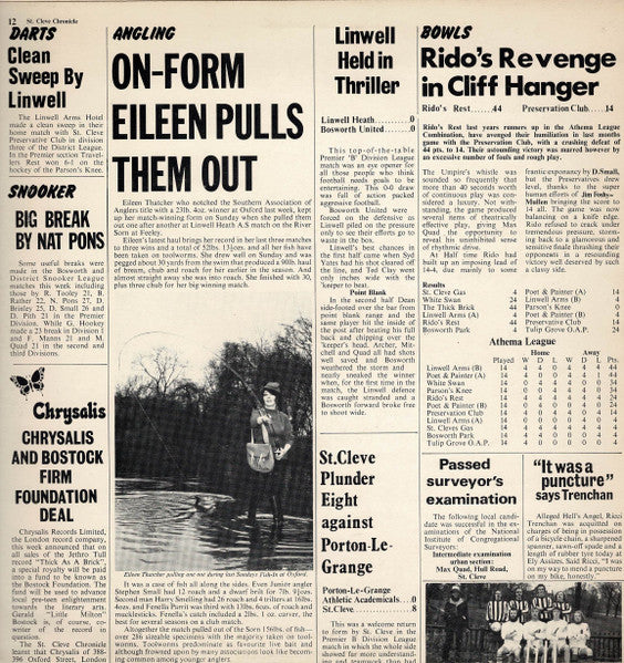 Jethro Tull ~ Thick As A Brick (Vinyl) - Djungel & Jazz