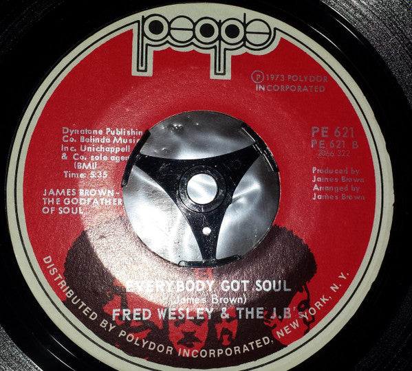 Fred Wesley & The JB's ~ Doing It To Death / Everybody Got Soul (Vinyl) - Djungel & Jazz