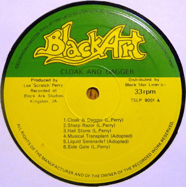 Lee Perry & The Upsetters : Cloak And Dagger (LP, Album, RE)