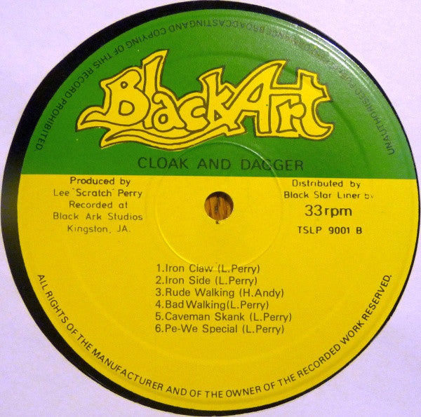 Lee Perry & The Upsetters : Cloak And Dagger (LP, Album, RE)