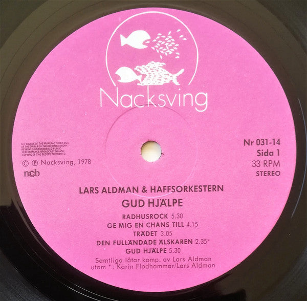 Lars Aldman & Haffsorkestern ~ Gud Hjälpe! (Vinyl) - Djungel & Jazz