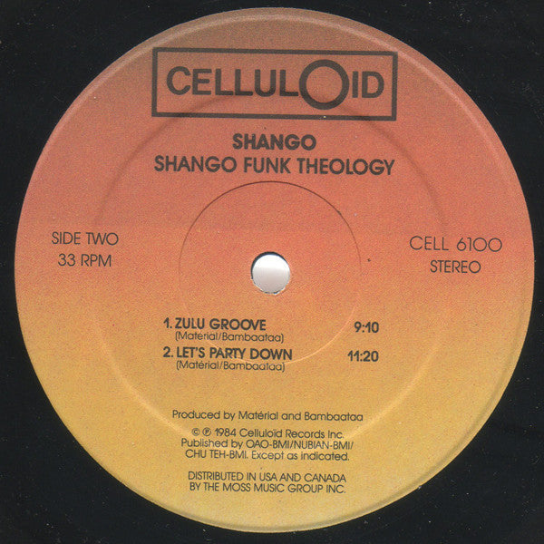 Shango : Shango Funk Theology (LP, Album)