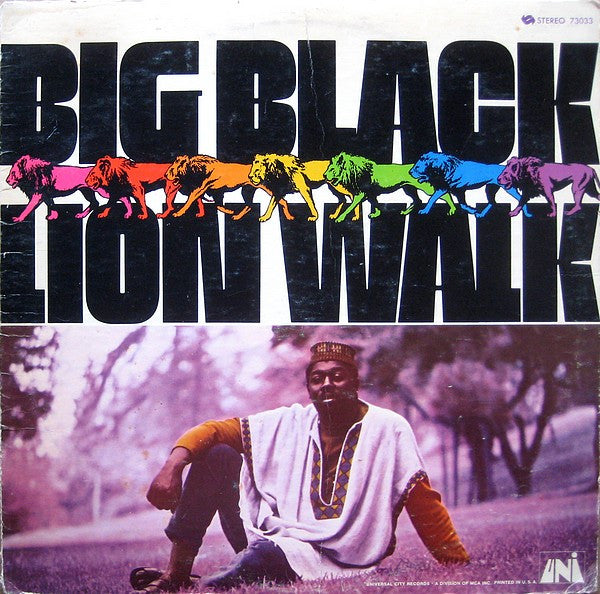 Big Black (2) : Lion Walk (LP, Album)