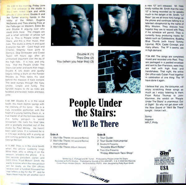 People Under The Stairs ~ We'll Be There (Vinyl) - Djungel & Jazz