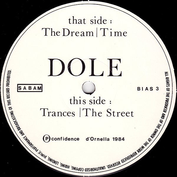 Dole ~ Small Town (Vinyl) - Djungel & Jazz