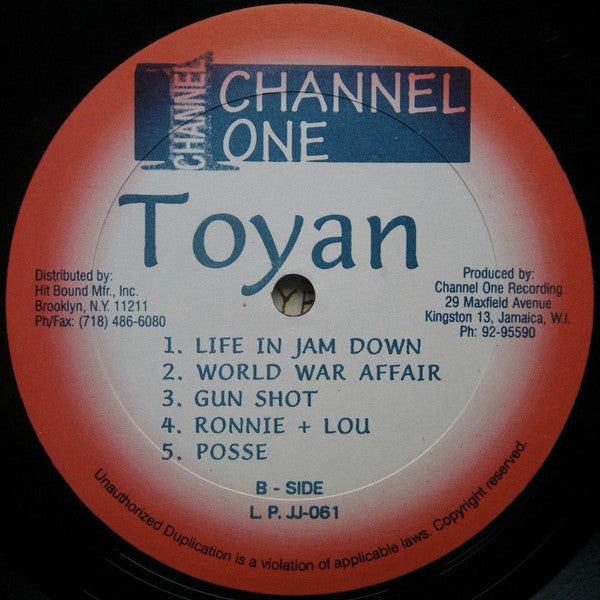 Toyan : Toyan (LP, Album, RP)