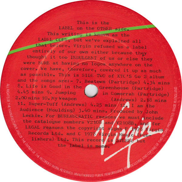 XTC ~ Go 2 (Vinyl) - Djungel & Jazz