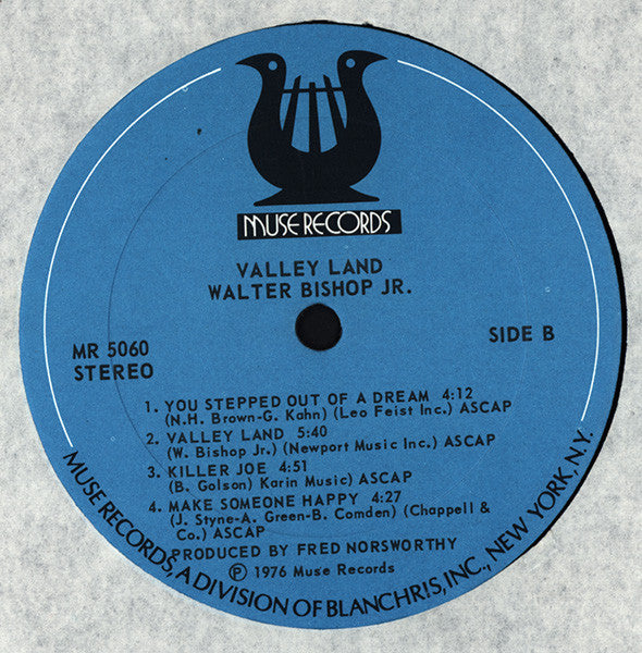 Walter Bishop, Jr. ~ Valley Land (Vinyl) - Djungel & Jazz