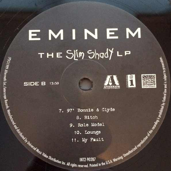 Eminem ~ The Slim Shady LP (Vinyl) - Djungel & Jazz