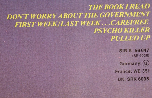 Talking Heads ~ Talking Heads: 77 (Vinyl) - Djungel & Jazz
