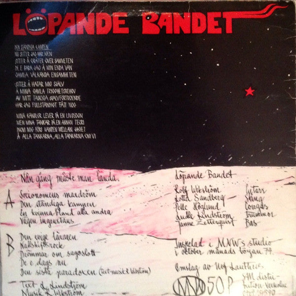 Löpande Bandet ~ Nån Gång Måste Man Landa.... (Vinyl) - Djungel & Jazz
