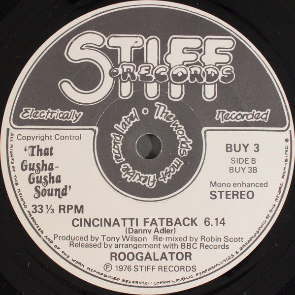 Roogalator : All Aboard (7", EP, Single, RE, Sol)