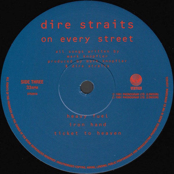 Dire Straits ~ On Every Street (Vinyl) - Djungel & Jazz