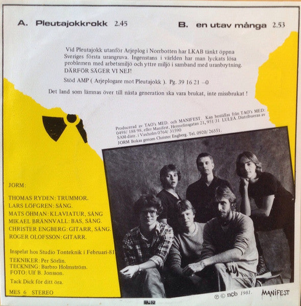 Jorm ~ Pleutajokkrokk (Vinyl) - Djungel & Jazz