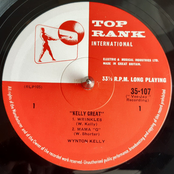 Wynton Kelly ~ Kelly Great (Vinyl) - Djungel & Jazz