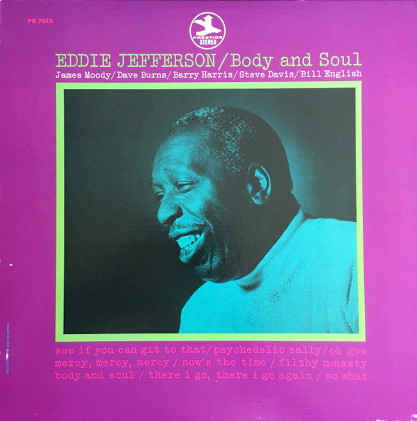 Eddie Jefferson : Body And Soul (LP, Album, RE)