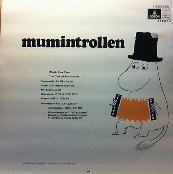 Erna Tauro ~ Mumintrollen (Vinyl) - Djungel & Jazz