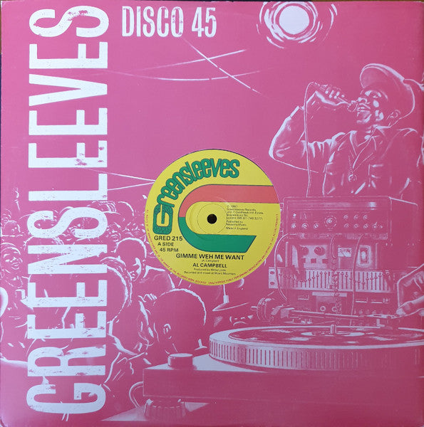 Al Campbell : Gimme Weh Me Want (12")