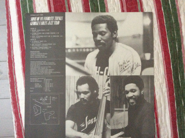 George Cables Trio ~ Some Of My Favorite Things (Vinyl) - Djungel & Jazz