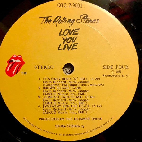 The Rolling Stones ~ Love You Live (Vinyl) - Djungel & Jazz