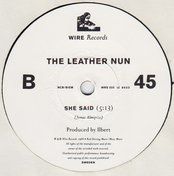 The Leather Nun : Demolition Love (7")
