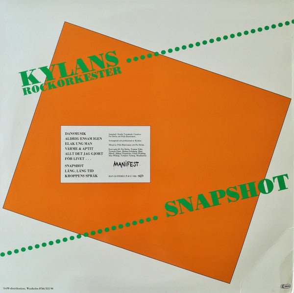Kylans Rockorkester ~ Kylans Snapshot (Vinyl) - Djungel & Jazz