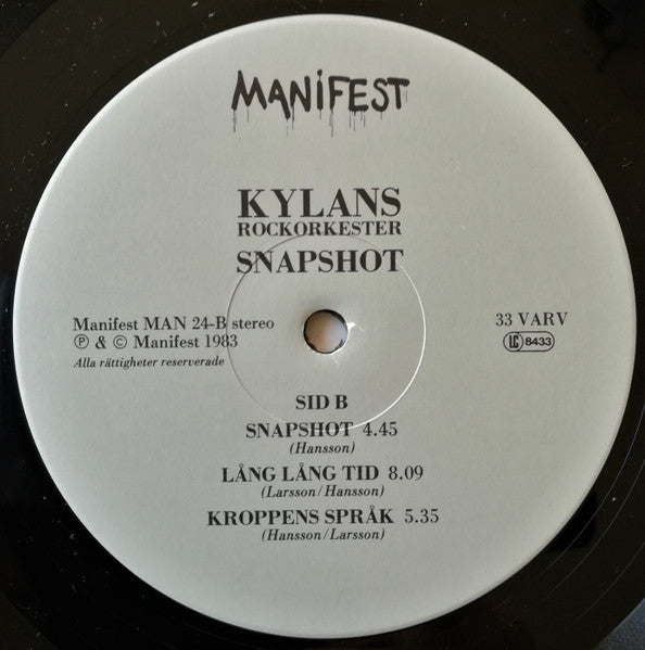 Kylans Rockorkester ~ Kylans Snapshot (Vinyl) - Djungel & Jazz