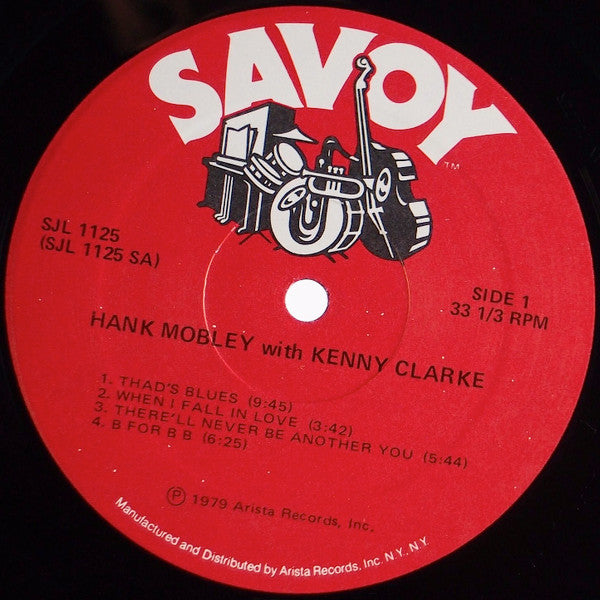 Hank Mobley With Kenny Clarke ~ Hard Bop (Vinyl) - Djungel & Jazz