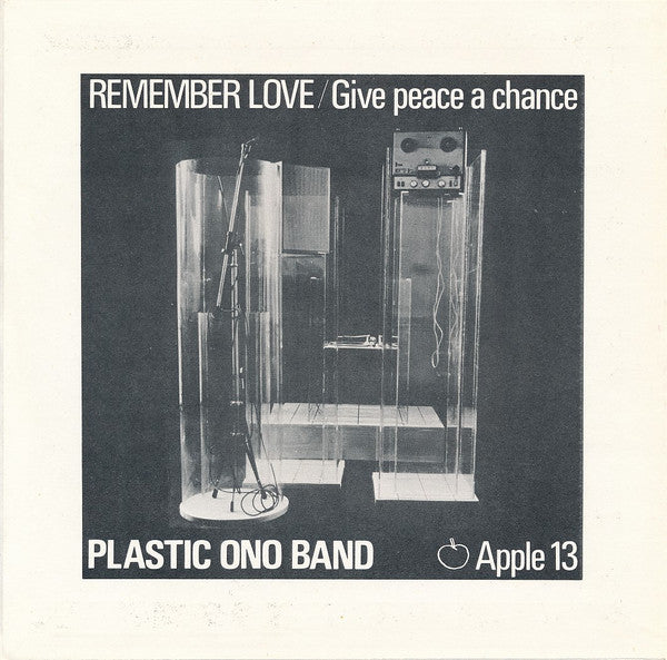 The Plastic Ono Band ~ Give Peace A Chance / Remember Love (Vinyl) - Djungel & Jazz