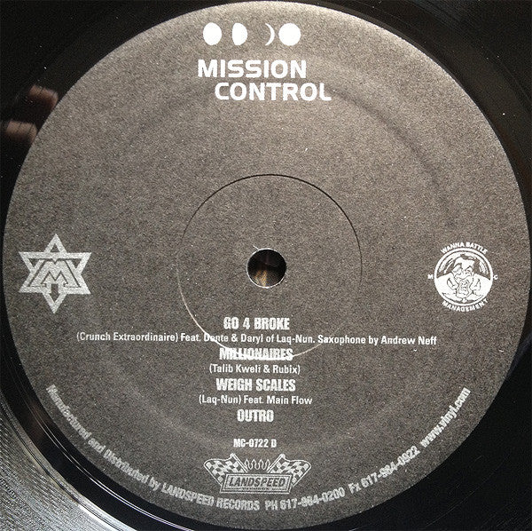 Various : Mission Control Presents: Prehistoric Sounds Feat. Mood (2xLP, Comp)