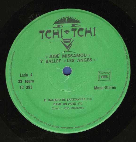 José Missamou Y Orchestre Ballet Les Anges ~ 1880 - 1980 El Centenario De Brazzaville (Vinyl) - Djungel & Jazz