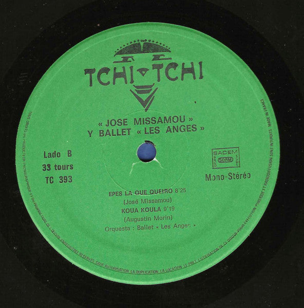 José Missamou Y Orchestre Ballet Les Anges ~ 1880 - 1980 El Centenario De Brazzaville (Vinyl) - Djungel & Jazz