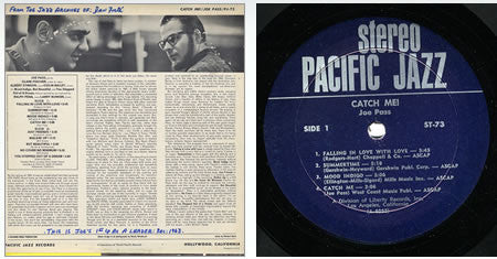 Joe Pass Featuring Clare Fischer ~ Catch Me! (Vinyl) - Djungel & Jazz