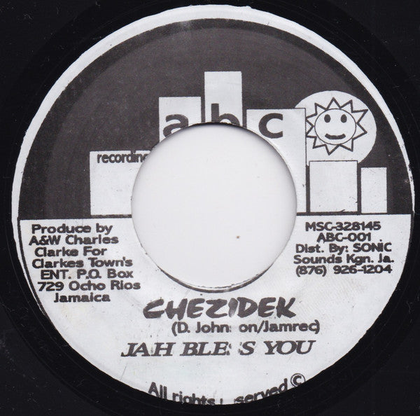 Chezidek / Tony Rebel ~ Jah Bless You / As A People (Vinyl) - Djungel & Jazz