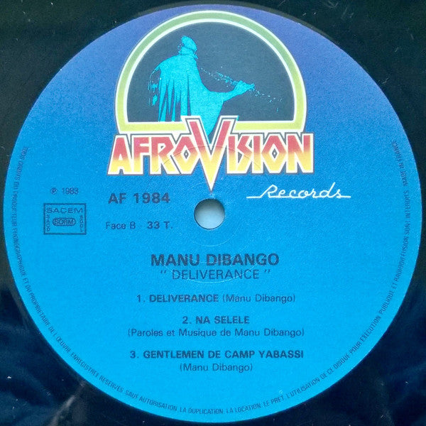 Manu Dibango : Deliverance "Live in Douala" (LP, Album)