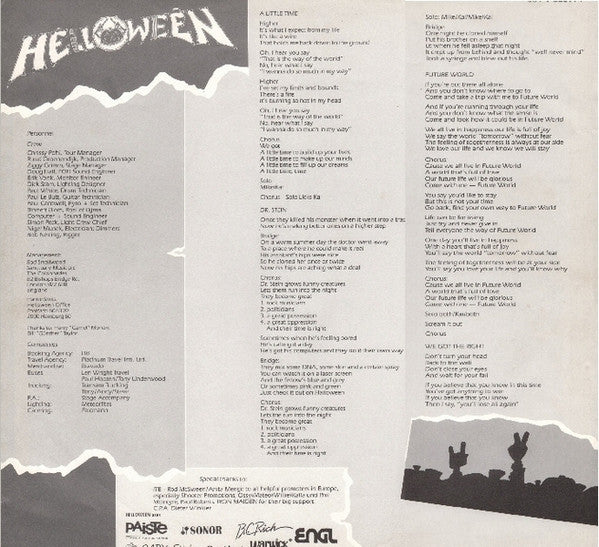 Helloween ~ Live In The U.K. (Vinyl) - Djungel & Jazz