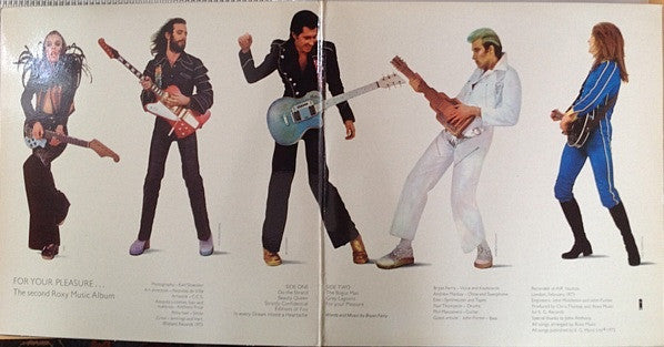 Roxy Music ~ For Your Pleasure (Vinyl) - Djungel & Jazz