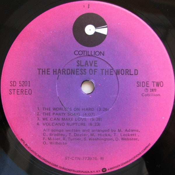 Slave ~ The Hardness Of The World (Vinyl) - Djungel & Jazz