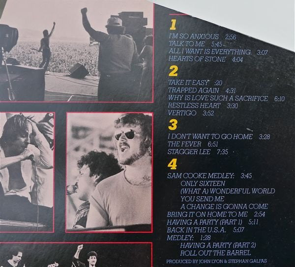 Southside Johnny And The Asbury Jukes ~ Live : Reach Up And Touch The Sky (Vinyl) - Djungel & Jazz