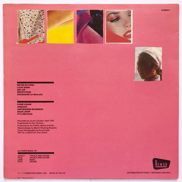 Au Pairs ~ Playing With A Different Sex (Vinyl) - Djungel & Jazz