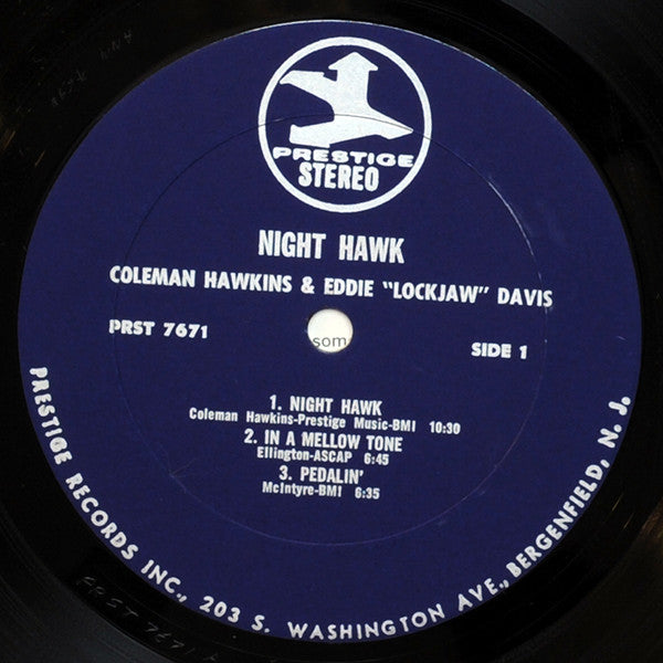 Coleman Hawkins ~ Night Hawk (Vinyl) - Djungel & Jazz
