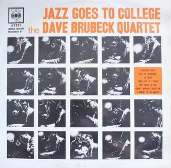 The Dave Brubeck Quartet ~ Jazz Goes To College (Vinyl) - Djungel & Jazz