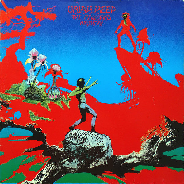 Uriah Heep : The Magician's Birthday (LP, Album, RE)