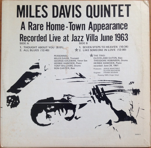 Miles Davis Quintet* : Miles In St. Louis (LP, Unofficial)