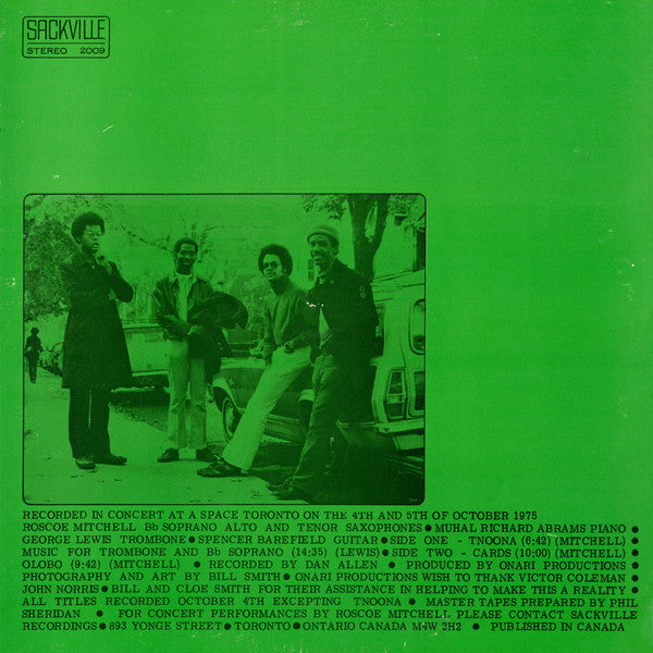Roscoe Mitchell Quartet With Muhal Richard Abrams / George Lewis / Spencer Barefield : Roscoe Mitchell Quartet (LP, Album)
