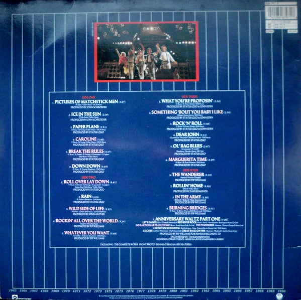 Status Quo ~ Rocking All Over The Years (Vinyl) - Djungel & Jazz